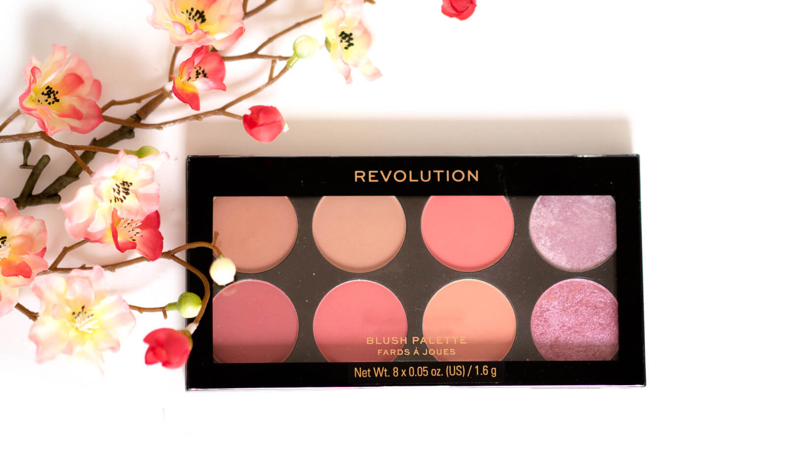 Review - Ultra Blush Palette Sugar & Spice von Revolution Beauty 3