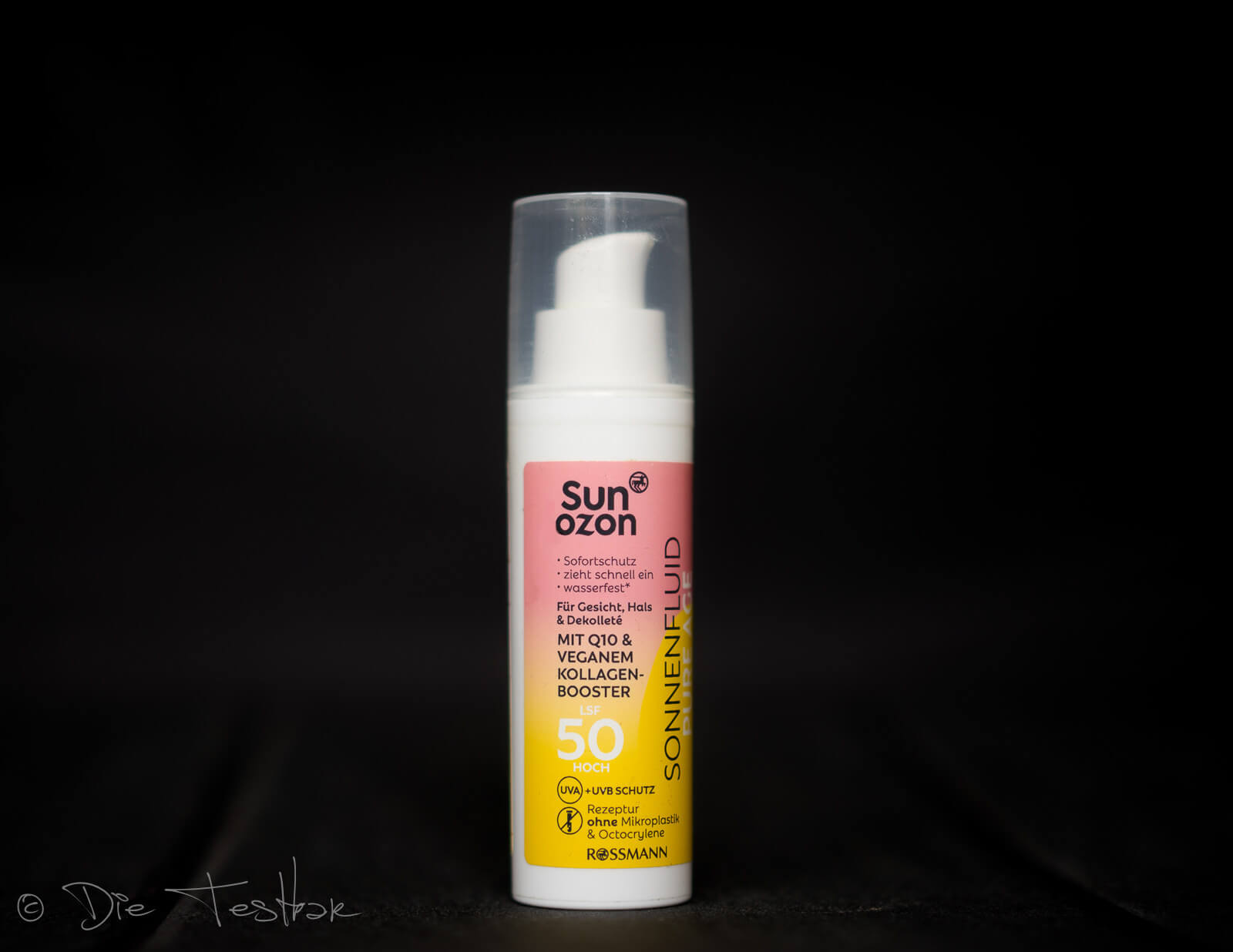 Review - Sonnenfluid Pure Age Q10 LSF 50 von sunozon