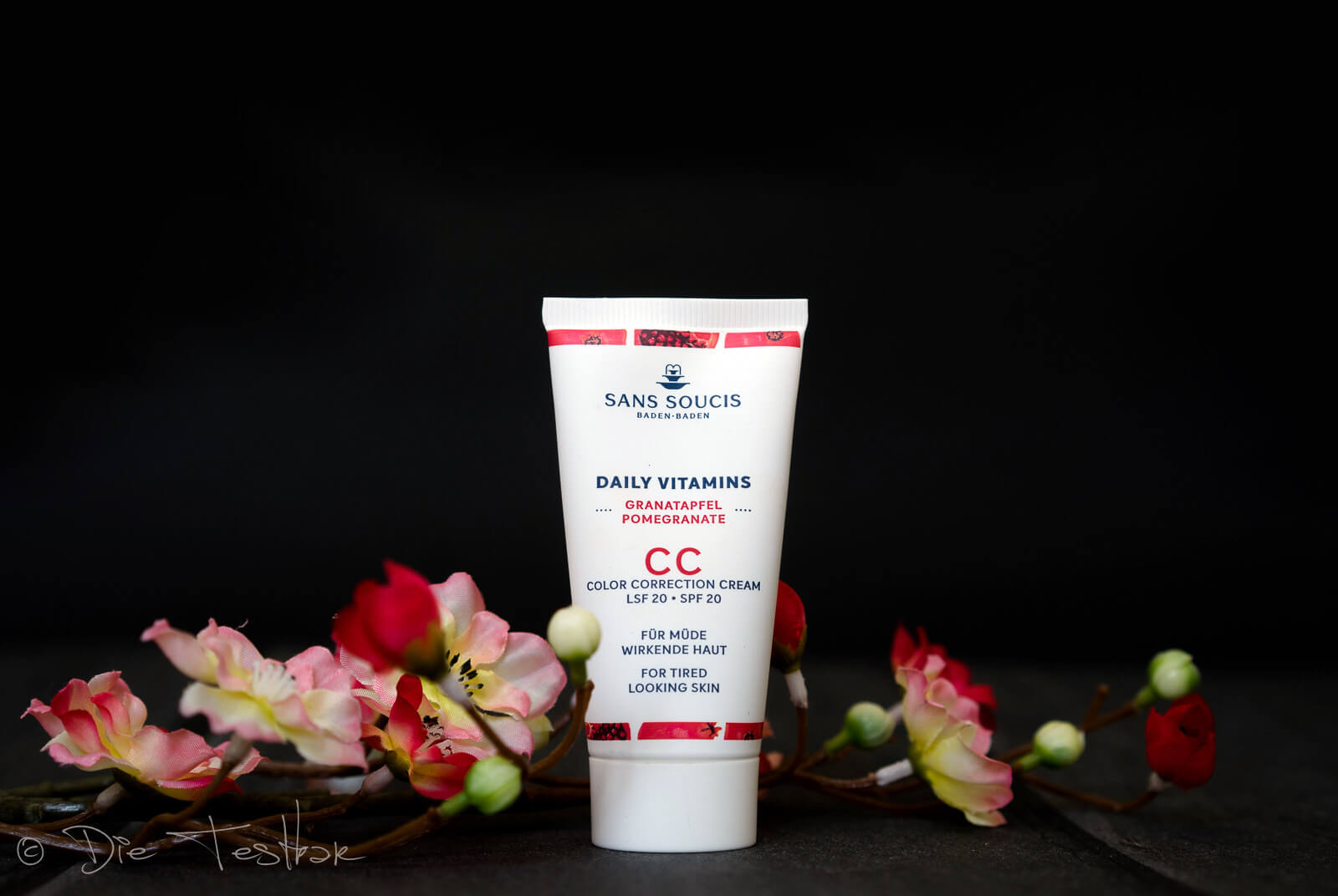 Review - Farbe und Pflege - DD und CC Cream - Hyper Sensitive Probiotik Pflege von SANS SOUCIS 11