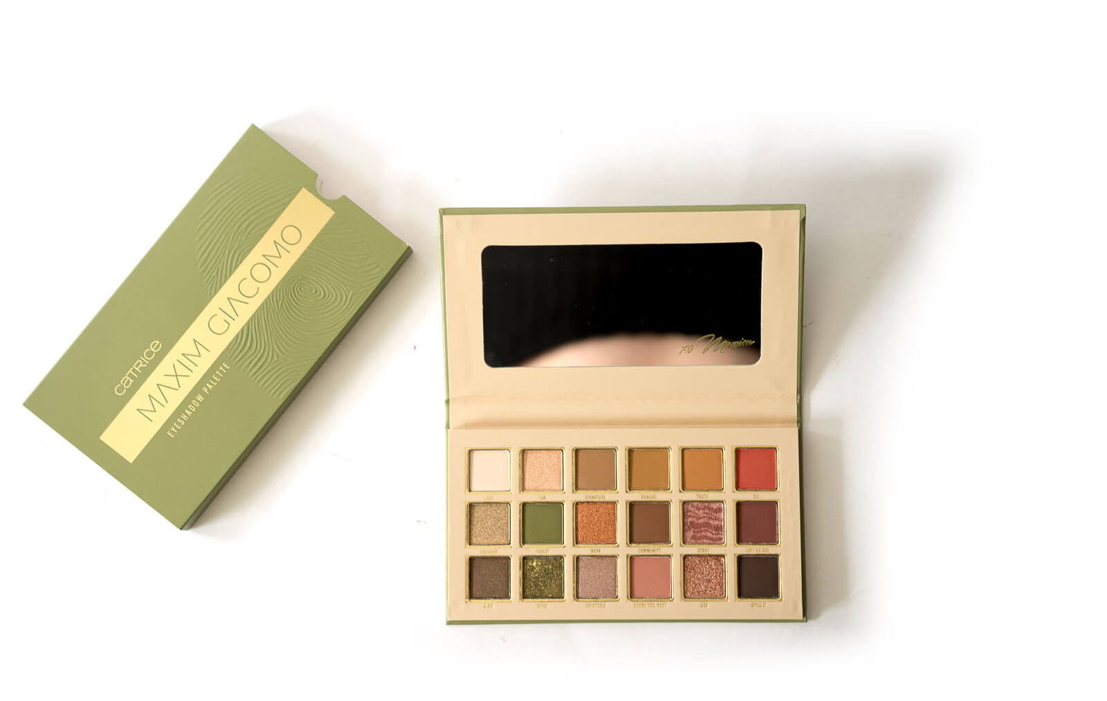 Review - Catrice - Maxim Giacomo - In Colours Eyeshadow- und Baked Face Palette 5