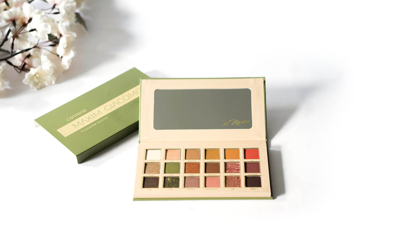 Review - Catrice - Maxim Giacomo - In Colours Eyeshadow- und Baked Face Palette 4