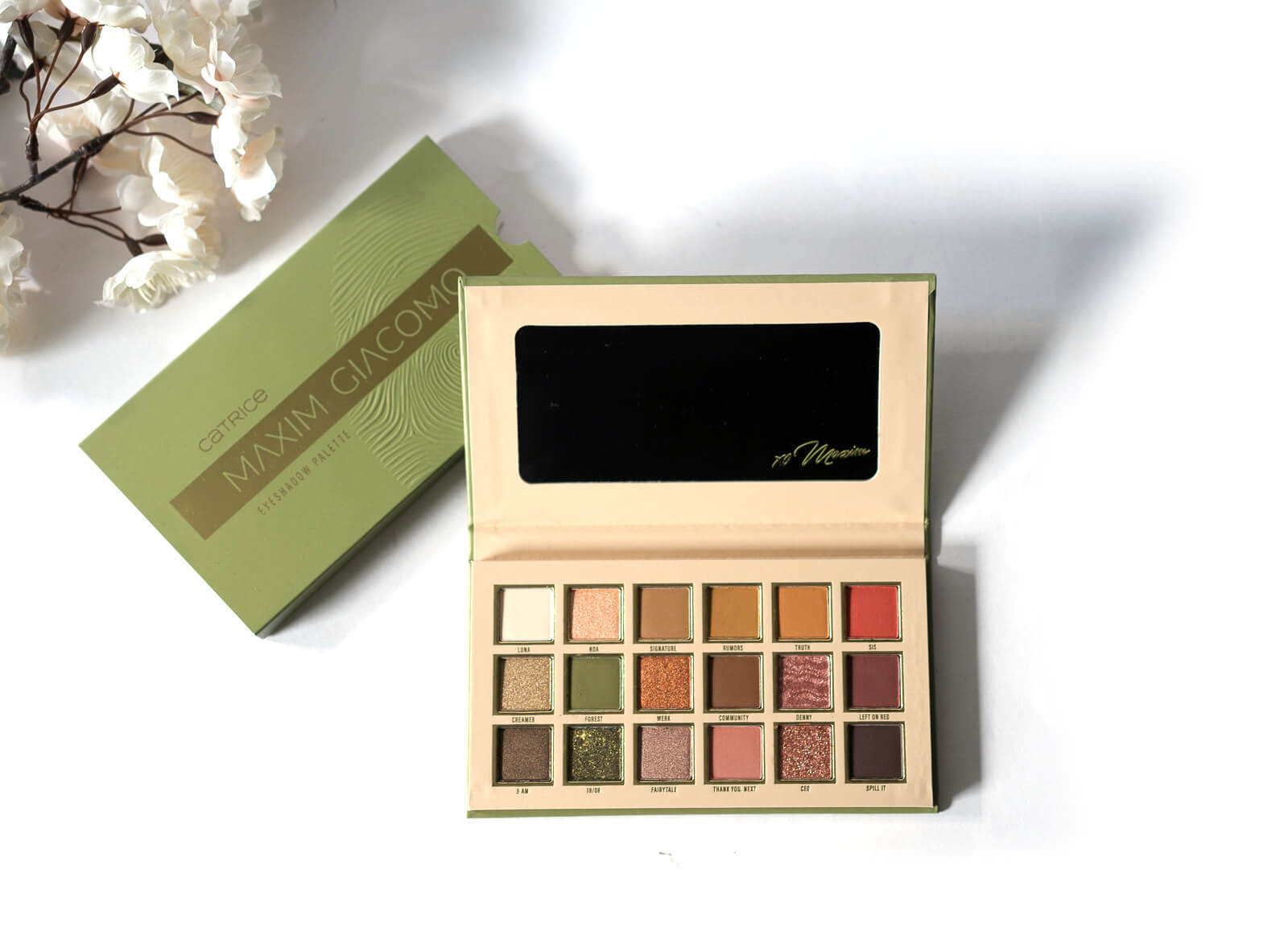 Review - Catrice - Maxim Giacomo - In Colours Eyeshadow- und Baked Face Palette 9