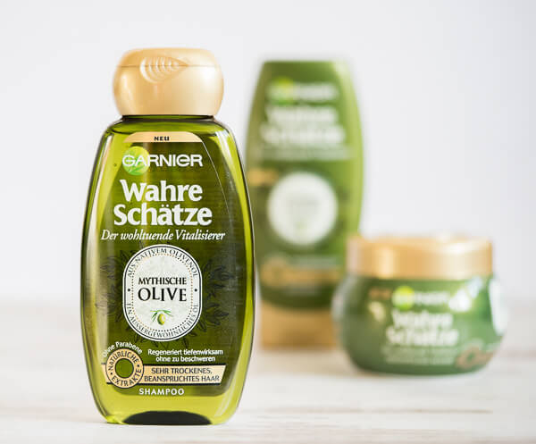 Wahre Schätze - Der wohltuende Vitalisierer - Shampoo Mythische Olive