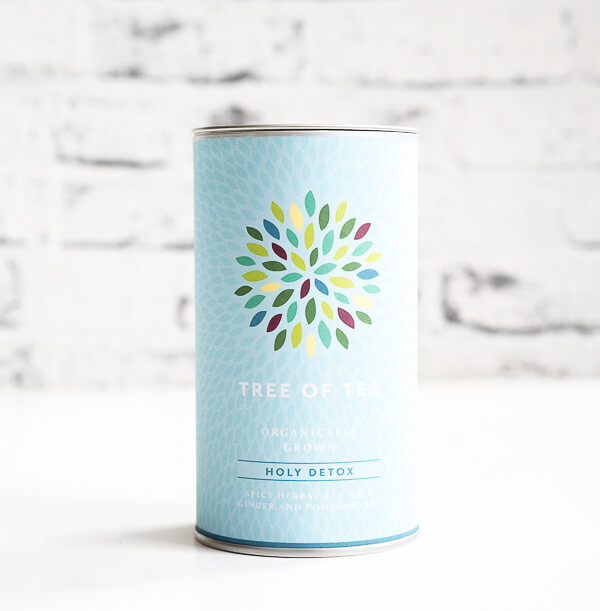 TREE OF TEA - HOLY DETOX WÜRZIGER DETOX-KRÄUTERTEE MIT INGWER, MELISSE, FENCHEL UND GRANATAPFEL