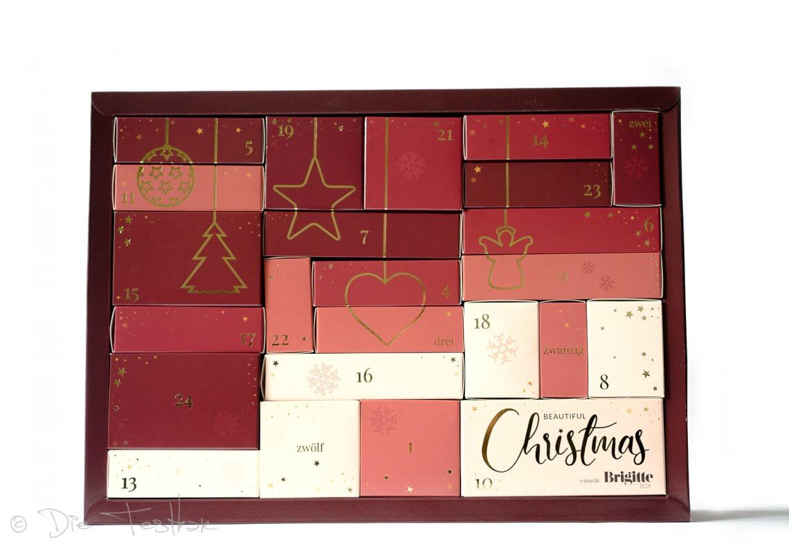 BRIGITTE Box Premium Adventskalender 2020 Die Testbar Schönheit