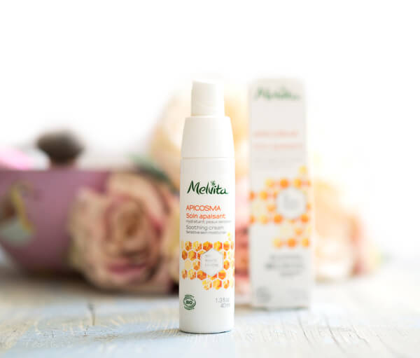 Französische Naturkosmetik - Melvita - NECTAR DE MIELS & APICOSMA - Leichte Pflegecreme für trockene und empfindliche Haut 