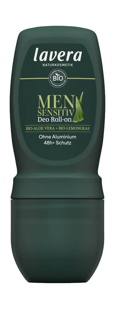 lavera Men Sensitiv Deo Roll-on  Bio-Aloe Vera & Bio-Lemongrass